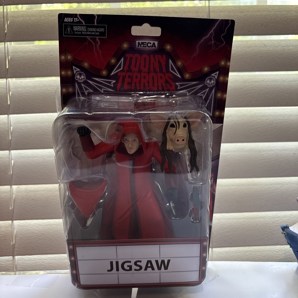 Neca Toony Terrors SAW JIGSAW KILLER (Red Robe version) 6″ inch figure NEW