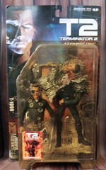 McFarlane Toys Movie Maniacs Series 4 T2 Judgment Day T-800 AND T-1000