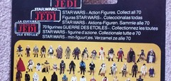 TRI-LOGO Vintage 1983 STAR WARS Return of the Jedi PAPLOO=Kenner 79 Back-Last 17