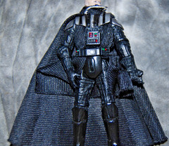 Lot of 2 Star Wars Darth Vader, Saga Legends Unmasked & Force Awakens Figures
