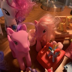 Lot Of 40+ My Little Pony MLP mini Figures Mixed Lot Various Sizes