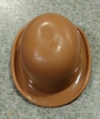 1960’s Marx Johnny West Mike Hazard Double Agent Carmel Bowler Derby Hat