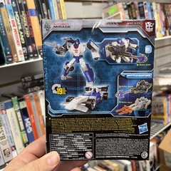 New Transformers MIRAGE Deluxe Class Siege War For Cybertron Trilogy Figure