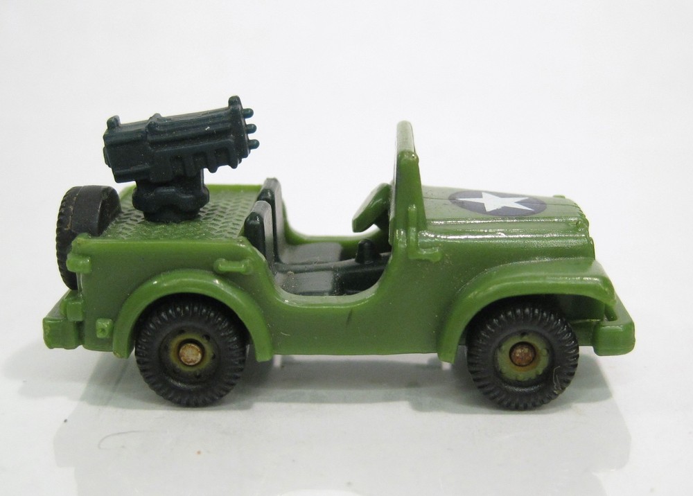 Galoob Hasbro Vintage 1996 Micro Machines Military Jeep Vehicle Loose