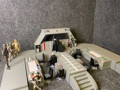 Star Wars inspired Custom made generic Bridge room Diorama