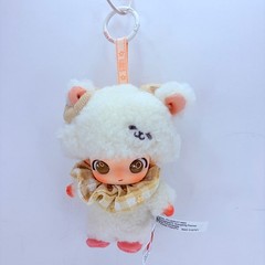 POP MART Dimoo The Secret Theatre Club Series Pendant Plush Doll – Softie Sheep