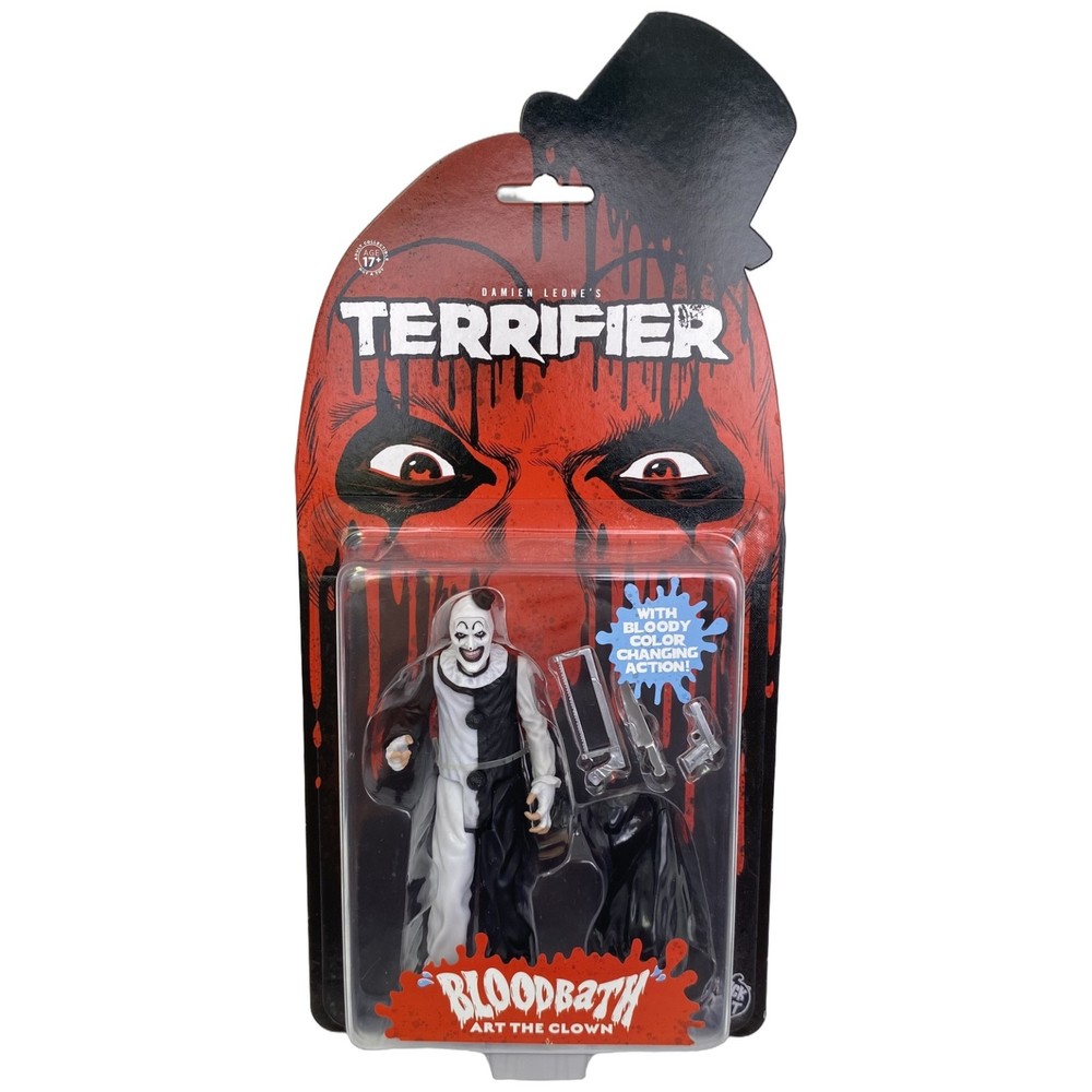 Terrifier Bloodbath Art The Clown Action Figure 2022 Trick Or Treat Studios New