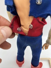 Captain America 1966 CAPTAIN ACTION Ideal ORIGINAL FIGURE, Mask, Guns, Belt