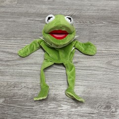 The Muppets Hand Puppet Kermit The Frog Licensed Puppets RARE Vintage