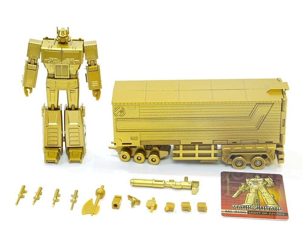 Transform Toys Magic Square MS-B18G Light Of Justice gold OP. Figure toy Gift