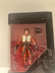 NEW Lot of 7 Hasbro Star Wars The Black Series Luke Leia Finn Poe 3.75″ Figures