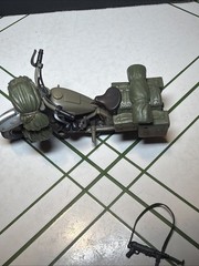 Indiana Jones German Soldier w Motorcycle Last Crusade Hasbro 2008 Complete