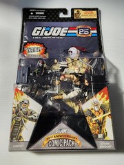 2007 GI Joe Comic 2 pack Firefly and Storm Shadow MOSC