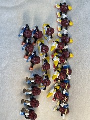 Vintage California Raisins Figures -Lot Of 24 In 6 Different Poses 1980’s