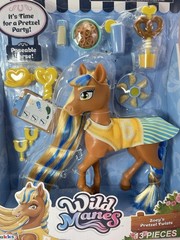 Wild Manes Zoey’s Pretzel Twists Horse Pony Jakks Toy Horse 13 Pieces 3+ yrs NEW