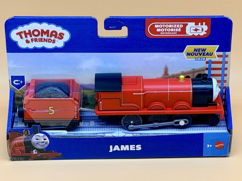 2026 Fisher-Price Thomas and Friends Motorized James Engine Train New