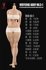 1/6 Verycool VCD-03-1 Full-Figured Silicone Female Body Summer Loungewear