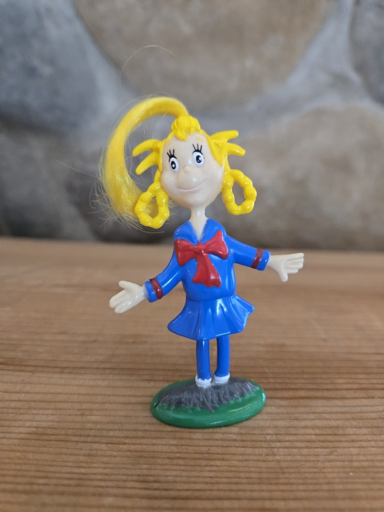 Dr Seuss Grinch Christmas Cindy Lou Who Topper Figure Universal 2000 Animation