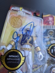 Power Rangers Signed Jason David Frank Force Mighty Morphin White Ranger Auto