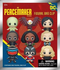 DC 3D Figural Foam Bag Clip Peacemaker Series 1 Pack [1 RANDOM Figure]