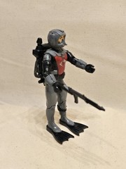 GI Joe Torpedo Wet Suit Cobra Eels Cobra Undertow Hasbro Vintage Diver Lot x4