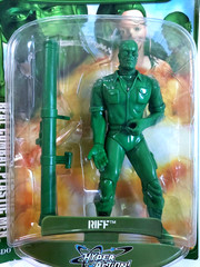 Army Men Riff Action Figure IN PACKAGE 3DO Playing Mantis Sarge’s Heroes Rare