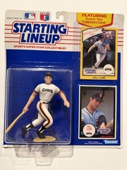 💥⚾️ 1990 WILL CLARK San Francisco Giants Starting Lineup, MLB (after Swing)⚾️💥