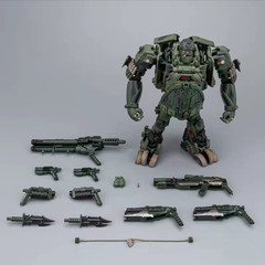 WJ Deformable AoE Robot Force Green Hound Version 2.0 M-02 10″ Action Figure