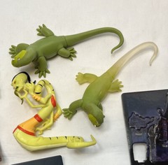 Vintage Cartoon Network Secret Saturdays Action Figure Lot Cryptid Mattel