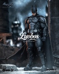 INART G0007 1/12 Arkham Batman (Battle Damaged Version) Action Figure In Stock