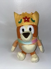 Bluey Friends Queen Bingo & Princess Bluey Plushes 2018 Christmas Birthday Gift