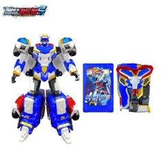 Metal Cardbot S Season 2 Blue Cop S Transforming Robot Police Car Toy Korea