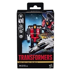 Age of The Primes Aerialbot Skydive, Deluxe Class 5.5-Inch Converting Action Fig
