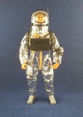 Custom 3D printed GI Joe Astronaut Helmet replacement microphone