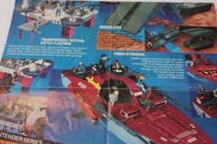 Small lot vintage 80s GI Joe toy pamphlets instructions advertisement
