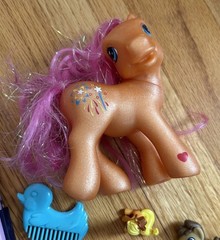 My Little Pony Lot Figures Comb MLP Flocked Mixed Mini Megan Hasbro Toys