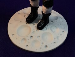 Custom Major Matt Mason MOON BASE STAND ONLY – (MATT MASON FIGURE NOT INCLUDED)
