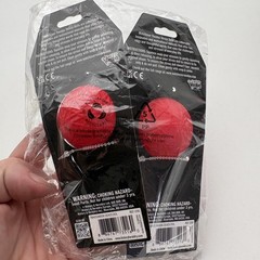 Watchover Voodoo Deadcool Red Stress Dolls Set Of 2 Deadpool Foam Toy Boxed