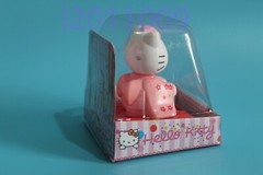 Pink Japanese Kimono Hello Kitty Solar Bobble-Head Action Figures Toys Gift