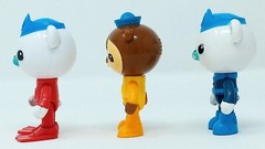 Octonauts 2010 2011 3″ t Figures Captain Barnacles Shellington Mattel Meomi