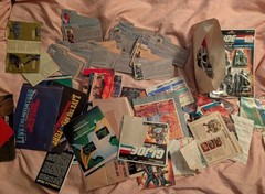 Vintage GI Joe ARAH Info Cards, Paperwork, Vehicle Blueprints.