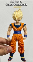 SHF The Games Begin Goku Conversion Neck Pegs – READ DESCRIPTION!