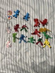 Stikbot Lot Figures Animals Dinosaurs Translucent Stop Motion Toy Bundle