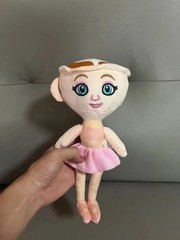 Italian Brainrot Plush Toys Ballerina Cappuccino Cute Plushies Tung Sahur