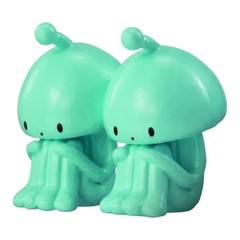 Gashapon Space Adventure Machiboke Figure Series Bandai Capsule Toy 2pcs NEW