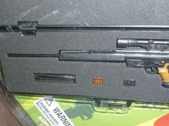 INTOYZ ARMED FORCES PSG-1 RIFLE WITH CASE CARDED WEAPON 1/6TH SCALE GI JOE