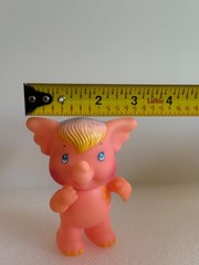 Vintage SOMA Wonderzoo Rainbow Love Pets Pink Elephant Glo Friends Fakie 1985
