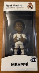 MINIX Football Stars #211 Kylian Mbappe Real Madrid 4.75 Inch Vinyl Figure