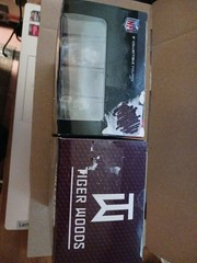 (2 figures) 6″ Tom Brady and Tiger Woods collectibles figures