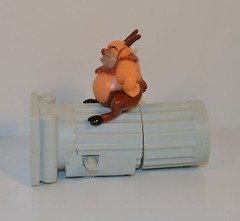 RARE 1997 Column Phil 4″ McDonald’s EUROPE Wind-Up Action Figure Disney Hercules
